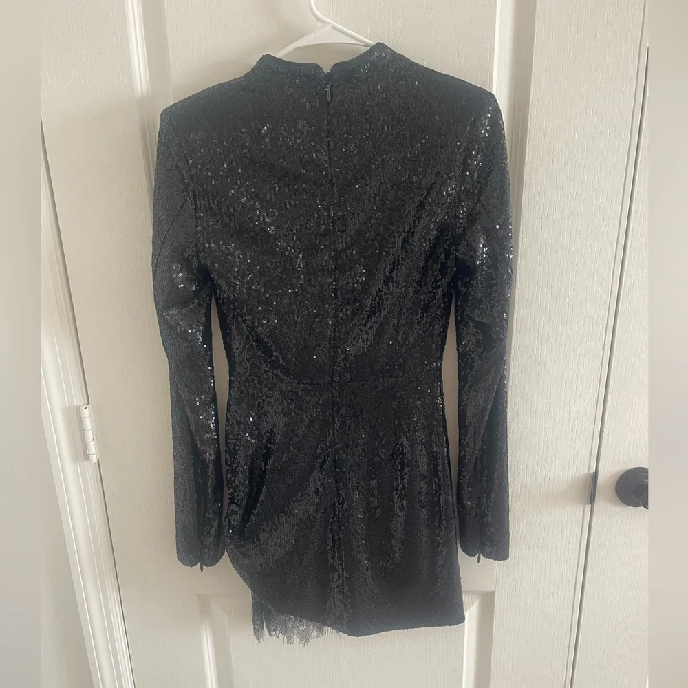 NWOT House of CB Phoebe Sequin Mini Dress Small - Picture 4 of 4